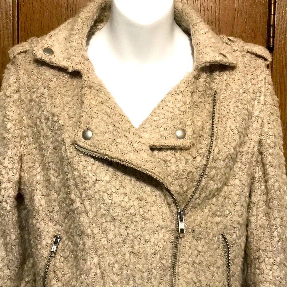 Anthropologie Elevenses moto jacket